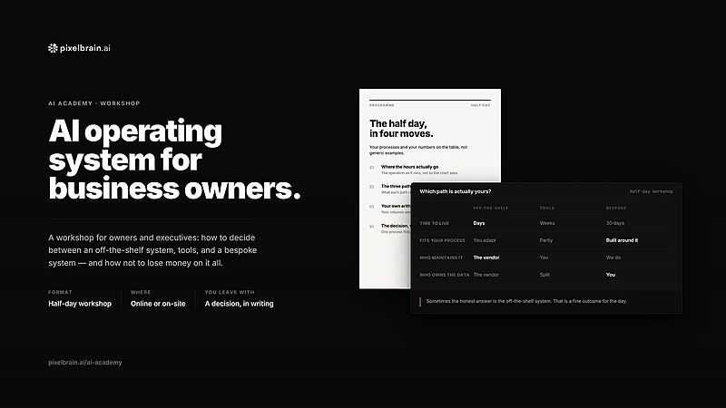 AI operating system for business owners